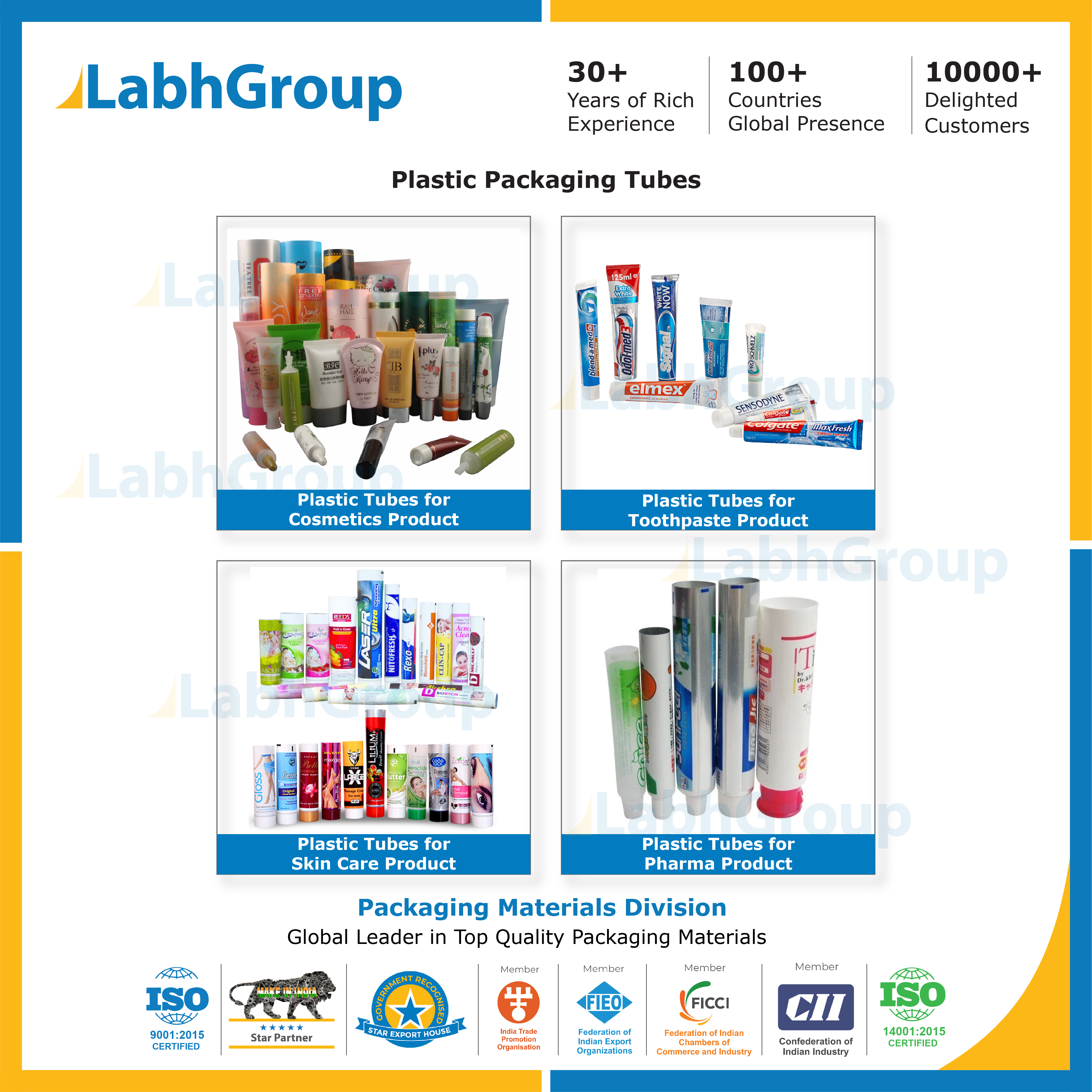 Plastic And Aluminum Packaging Tubes - Thickness: 12 Micrometers (Um)
