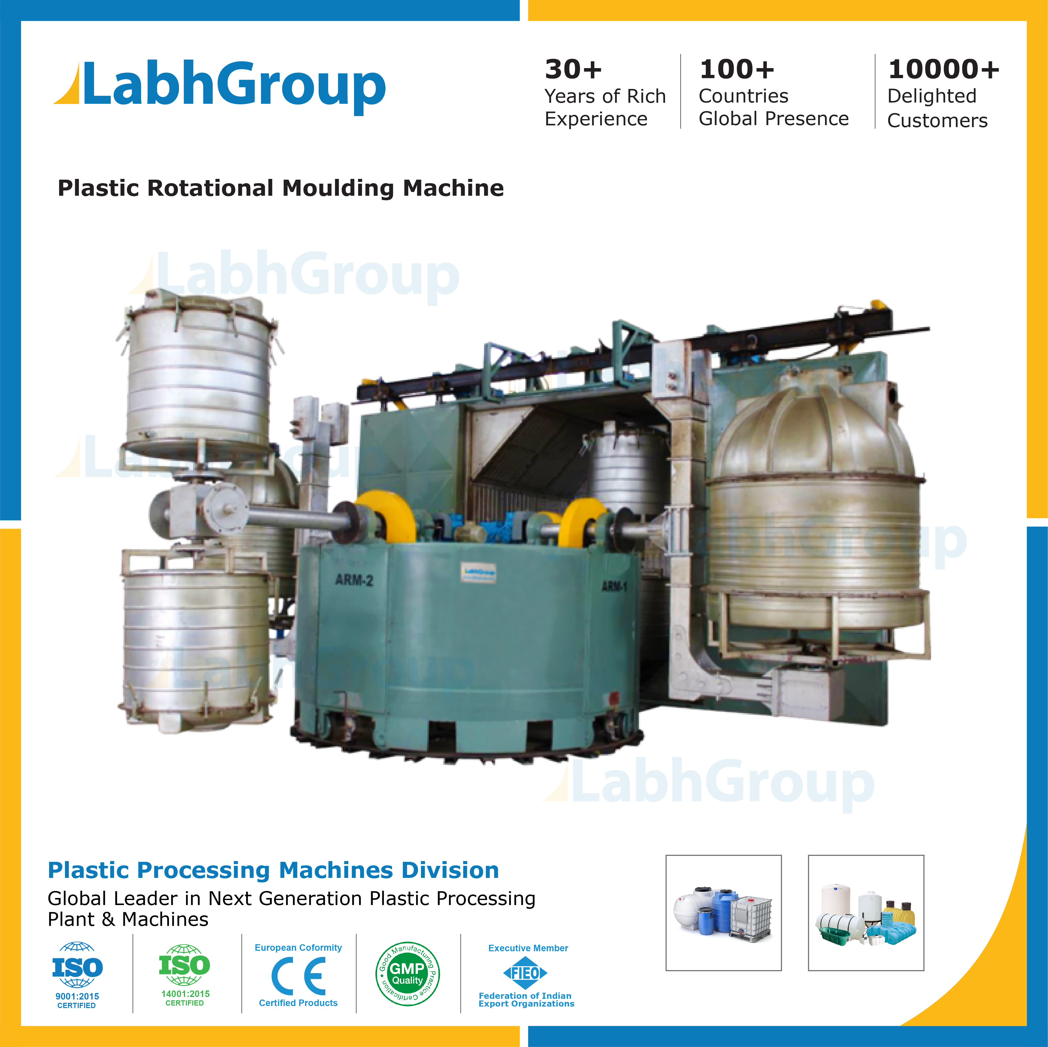 Plastic Rotomolding Machine - Automatic Grade: Automatic