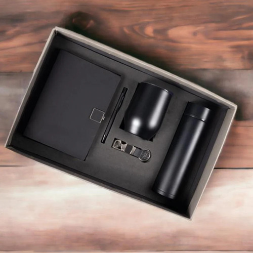 Rectangular Black Corporate Gift Set