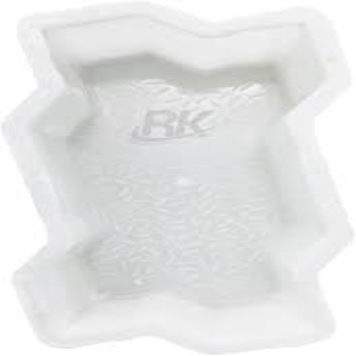 Silicon Plastic Tie Mould Zig Zag 80mm