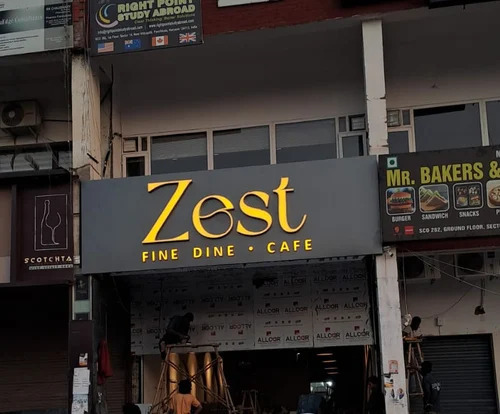 Ss Golden Letter With Led Light