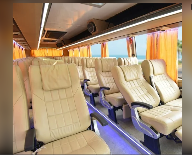Tourister Bus Push Back Seat - Color: Cream