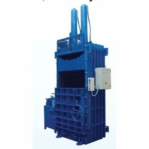 Vertical Single Cylinder Baler Machine