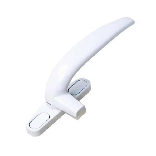 White Upvc Window Handle