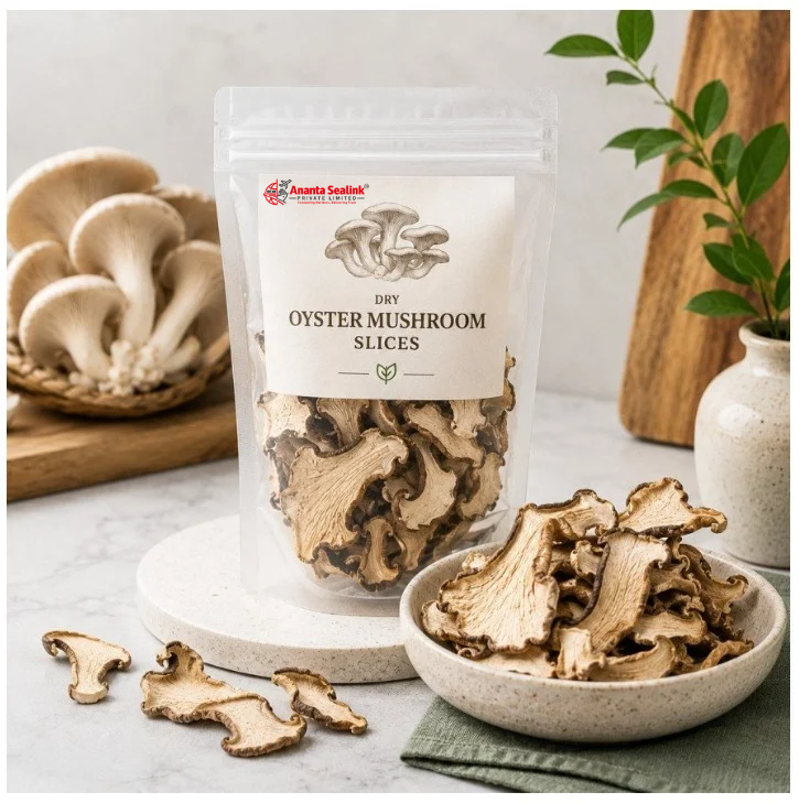 Dry Oyster Mushroom Slices