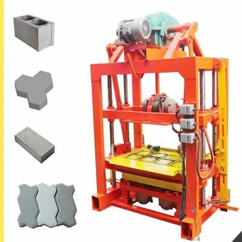 02 Automatic Concrete Block Making Machine