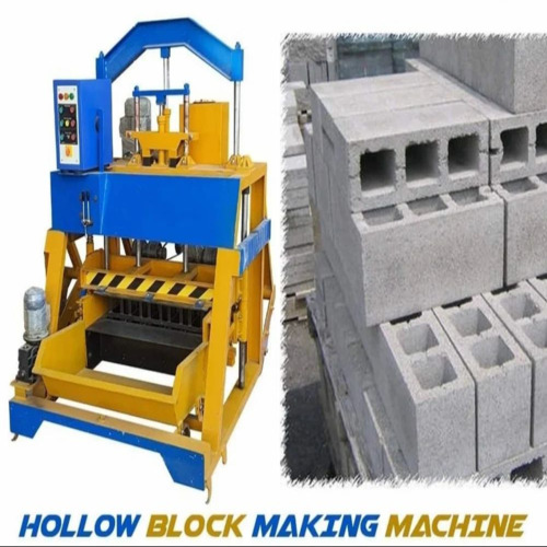 02 Concrete Block Making Machine