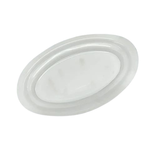 10 Inch Acrylic Oval Plate