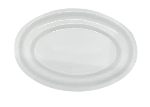 13 Inch Acrylic Oval Plate