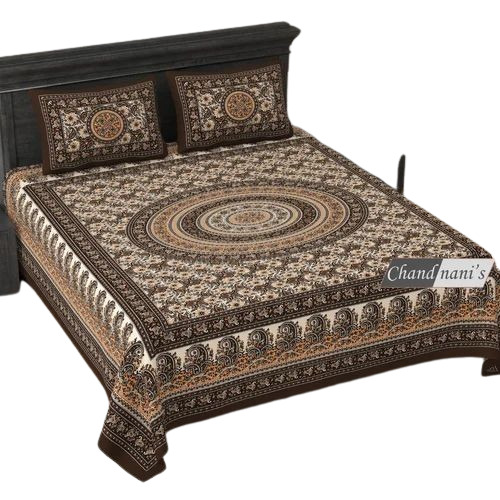 180 Gsm Cotton Double Bedsheet