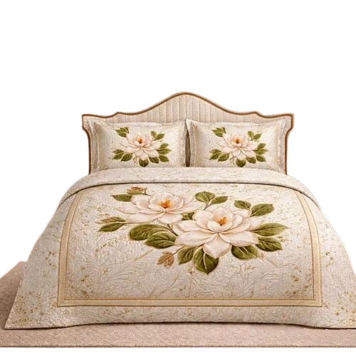 180 Tc Glace Cotton Double Bed Sheet