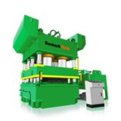 2000T Stainless Steel Door Plate Embossing Hydraulic Press Machine - Color: Green