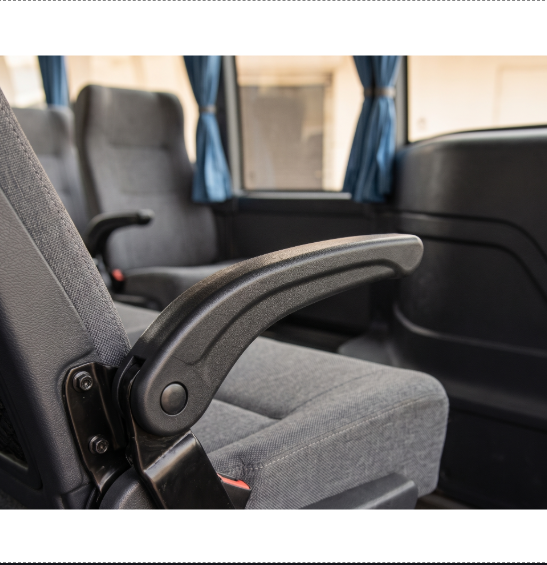 Bus Seat Armrest Handle