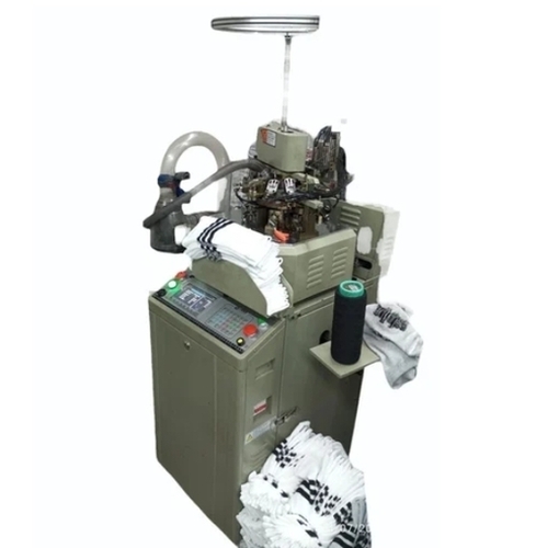 Computerized 10 Pairs/Hr Socks Making Machine