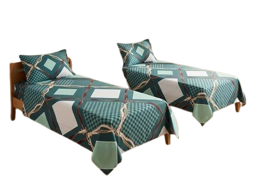 Geometric Print Single Bed Sheet Set