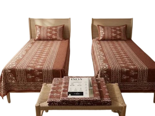 Jaipuri Printed Single Bed Sheet Set
