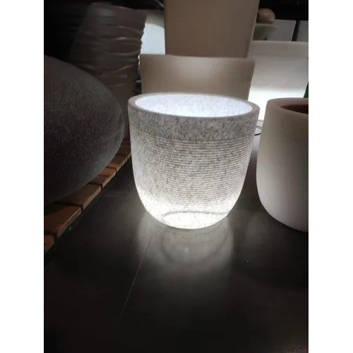 LED Plastic Flower Pots