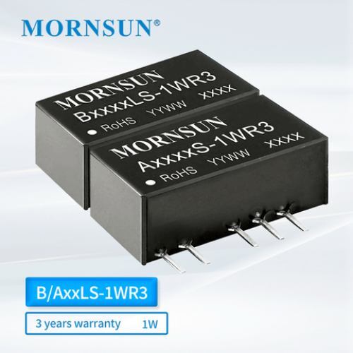Original Mornsun B LS-1WR3 1W DC-DC Converter Isolated Power Supply Module Fixed Input Unregulated Output SIP Package