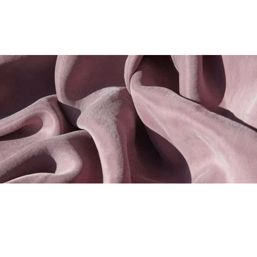Plain Cotton Silk Fabric