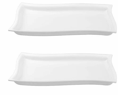 Plain White Acrylic Plate