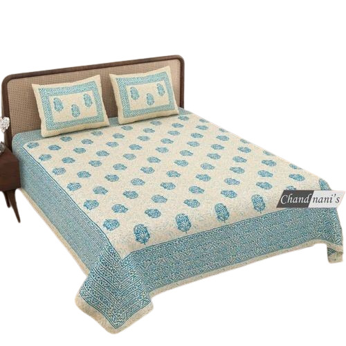 Printed Cotton Double Bedsheet