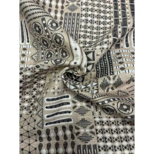 Printed Polyester Pashmina Fabric