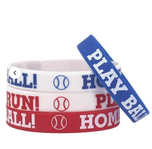 Printed Sport Silicone Wristband 