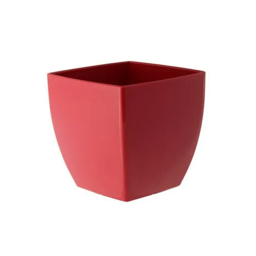 Square Plain Plastic Flower Pot