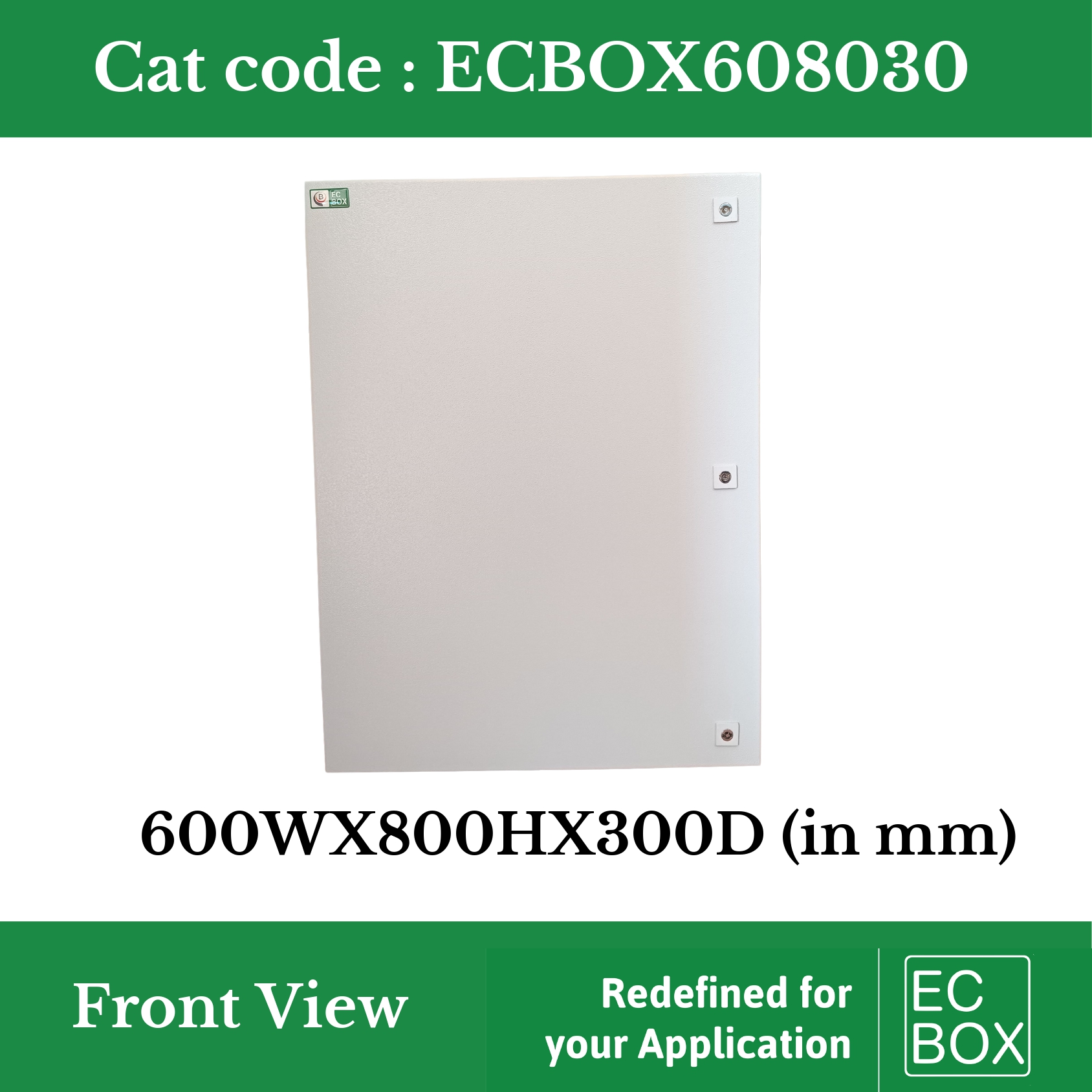 Steel Enclosure - Color: Grey