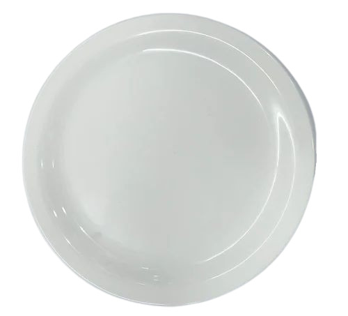 11 Inch Plain White Melamine Dinner Plate