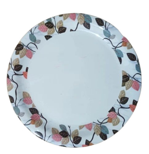 12 Inch Round Melamine Dinner Plate