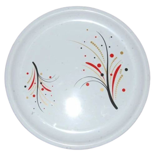 13 Inch Round Printed Plastic Plate