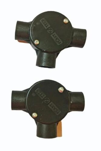 25mm Black Pvc Surface Junction Box