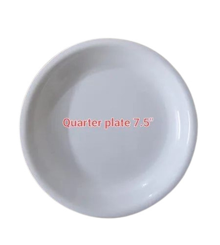 7.5 Inch Acrylic Round Plates