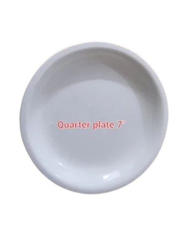 7 Inch Acrylic Round Plates