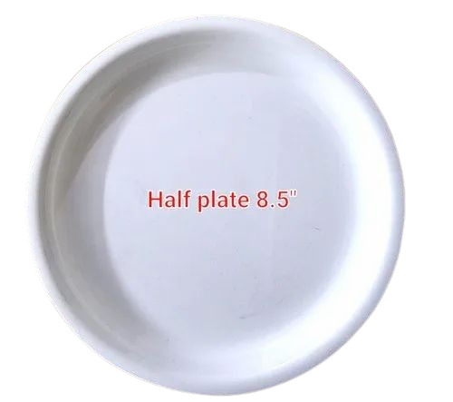 8.5 Inch Acrylic Round Plates