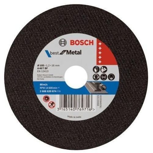 Aluminum Oxide Bosch Cut Off Wheel