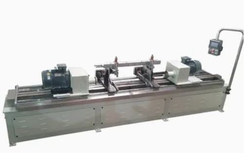 Double Side Paper Tube Grinding Machine - Color: Silver