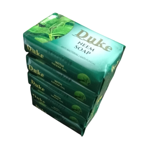 Duke Neem Soap (5U X 100Gms) - Color: Green