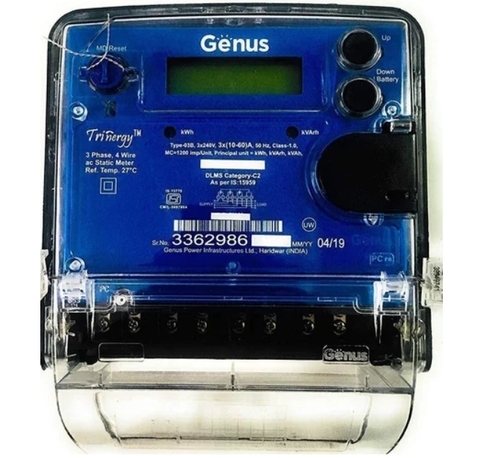 Genus Single Phase Energy Meter