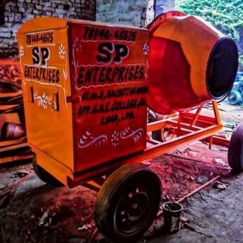 Manual Cement Concrete Mixer Machine