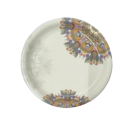 Melamine Printed Dinner Plate