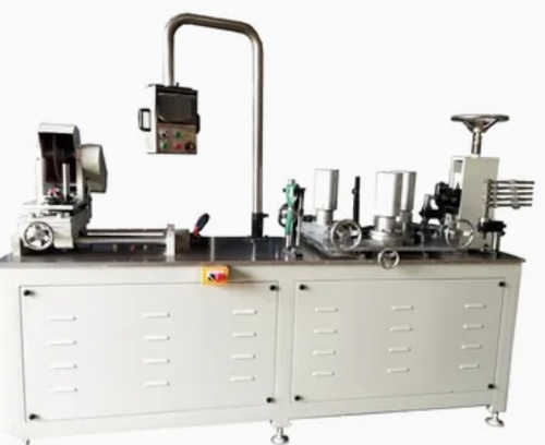 Micro Diameter Paper Tube Winding Machine - Color: Silver