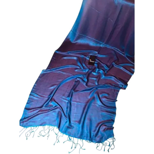 Miraal Plain Handloom Silk Stoles