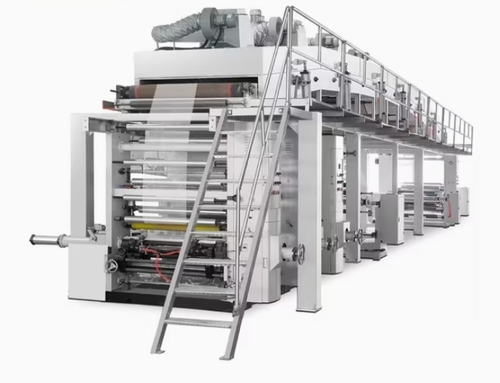 Protective Film Coating Machine For Food Grade Paper Bag Making - Color: White