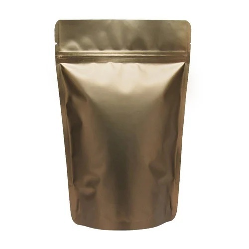Silver Plain Stand Up Pouch