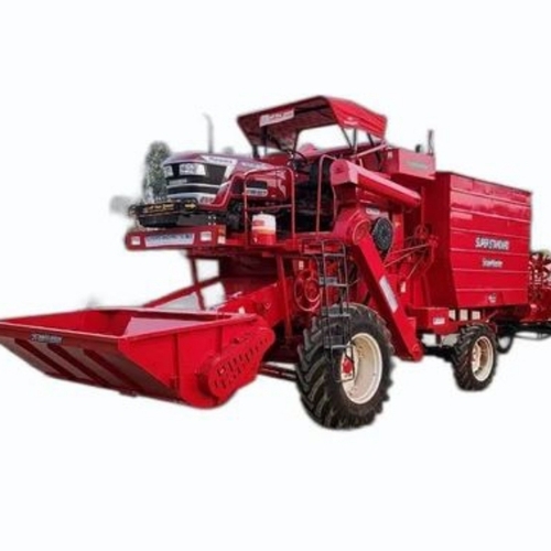 Tractor Mounted Combine Harvester