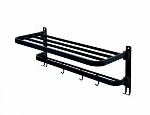 Double Dacker Folding Towel Rack