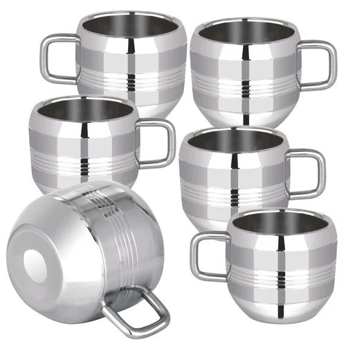 Double Wall Tea Cup Set
