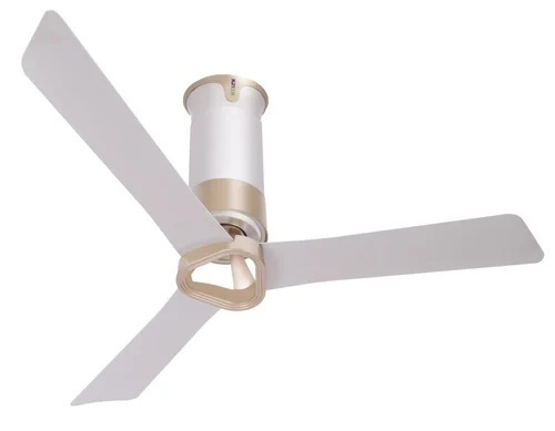 Ecolink Vanilla Beige Gold Copper Ceiling Fan